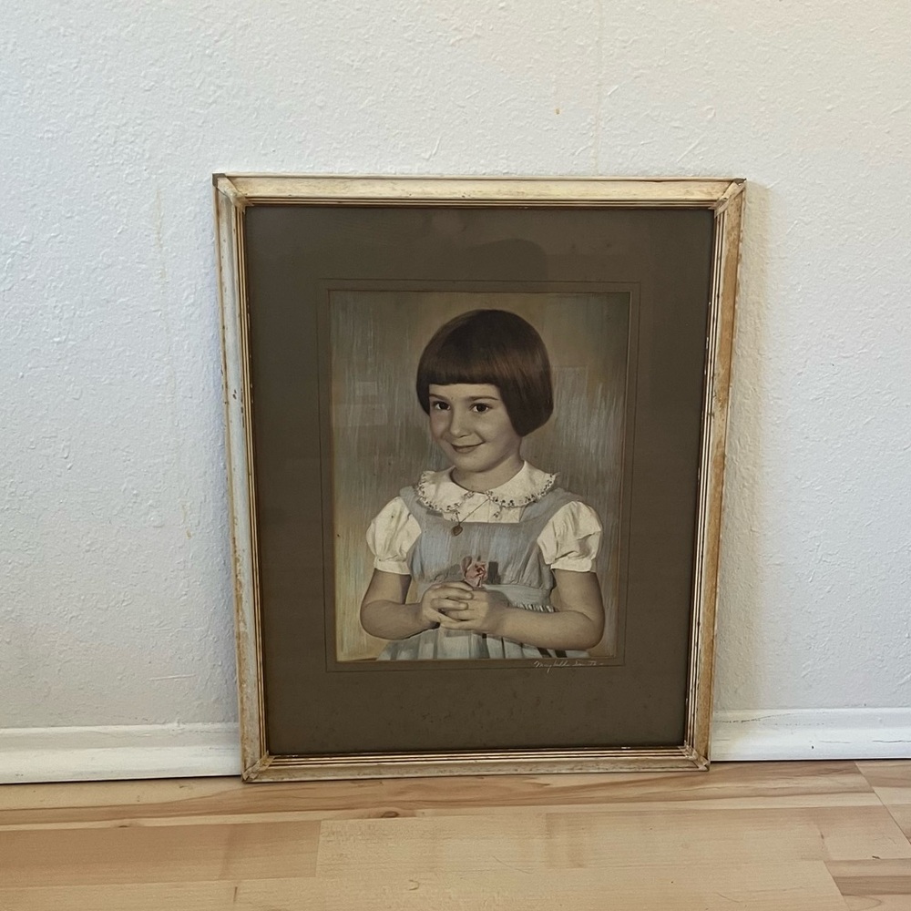 1940s Painting by Maybelle Smith